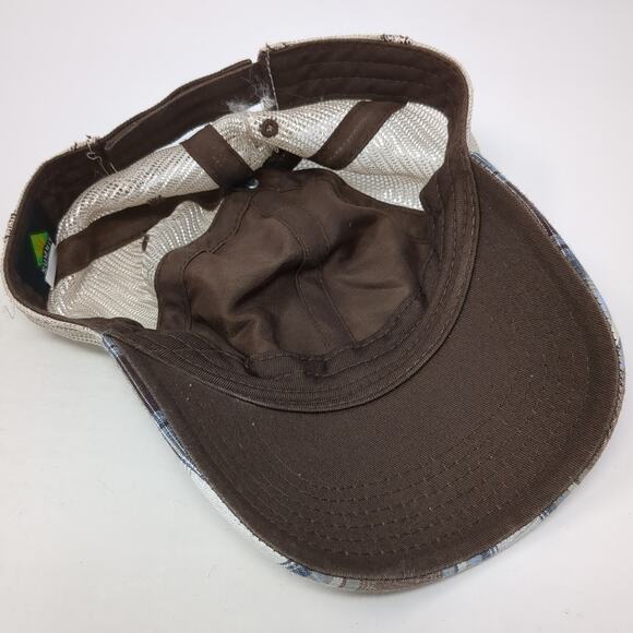 Summit Brewing Co. Beer Is My Life Strapback Trucker Hat Multi One Size Plaid - Picture 7 of 9